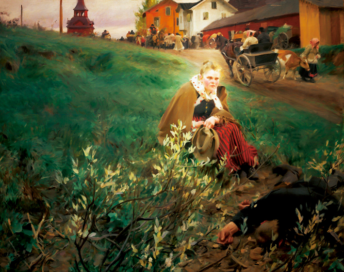  安德斯·莱奥纳德·佐恩 Anders Leonard Zorn —— 穆拉的集市